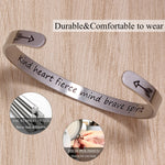 Cuff Bracelets for Women Inspirational Gifts for Teenage Girls