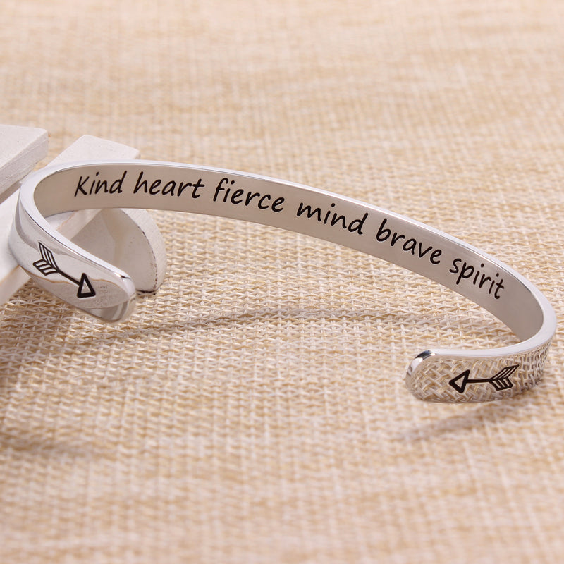 Cuff Bracelets for Women Inspirational Gifts for Teenage Girls