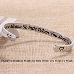 Cuff Bracelets for Women Inspirational Gifts for Teenage Girls