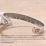 Cuff Bracelets for Women Inspirational Gifts for Teenage Girls