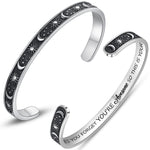 Cuff Bracelets for Women Inspirational Gifts for Teenage Girls