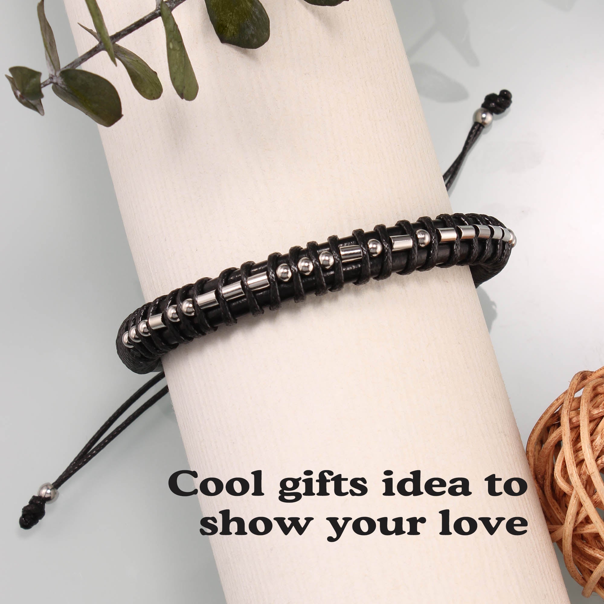 Inspirational Gifts for Men Morse Code Bracelets